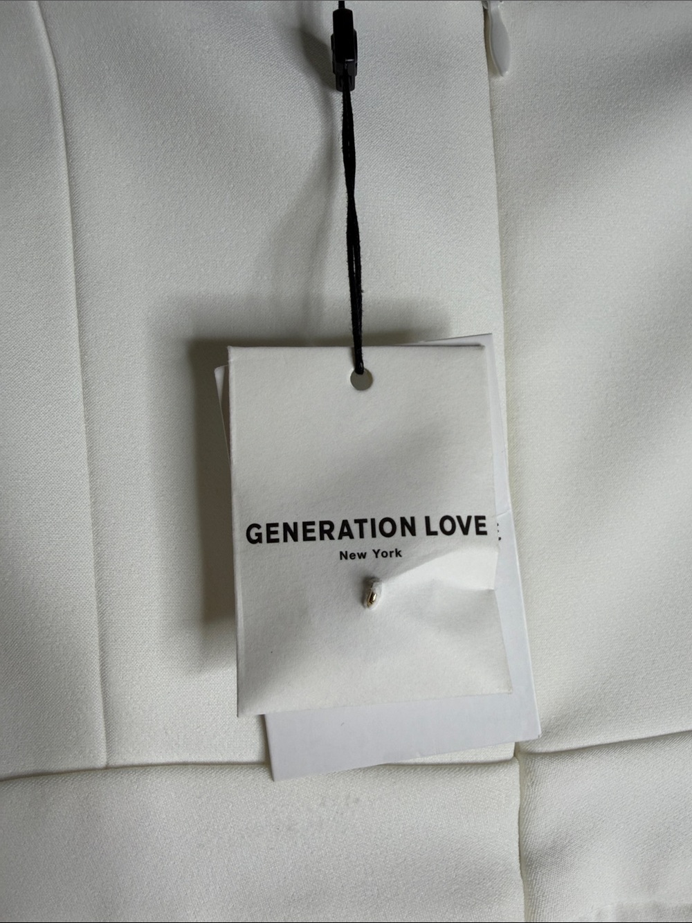 Generation Live Camilo Crepe White Jumpsuit NWTs sz 4 - Picture 13 of 13